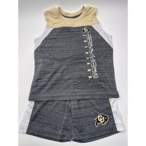 Colosseum Short Set Boys‎ Toddler Size 3t Colorado Buffaloes CU Boulder